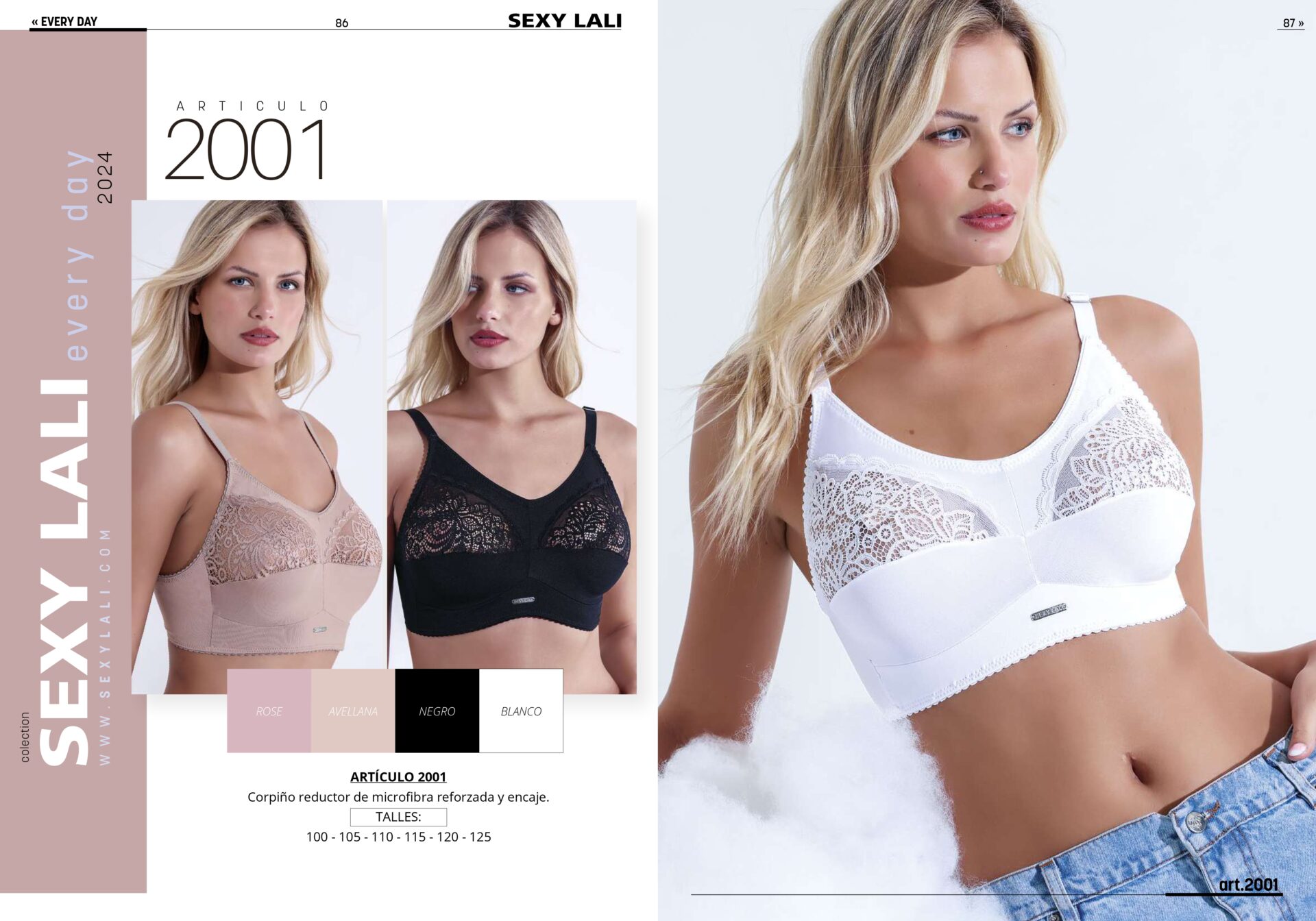 sexy-lali 2024 every day 2001 rose negro blanco