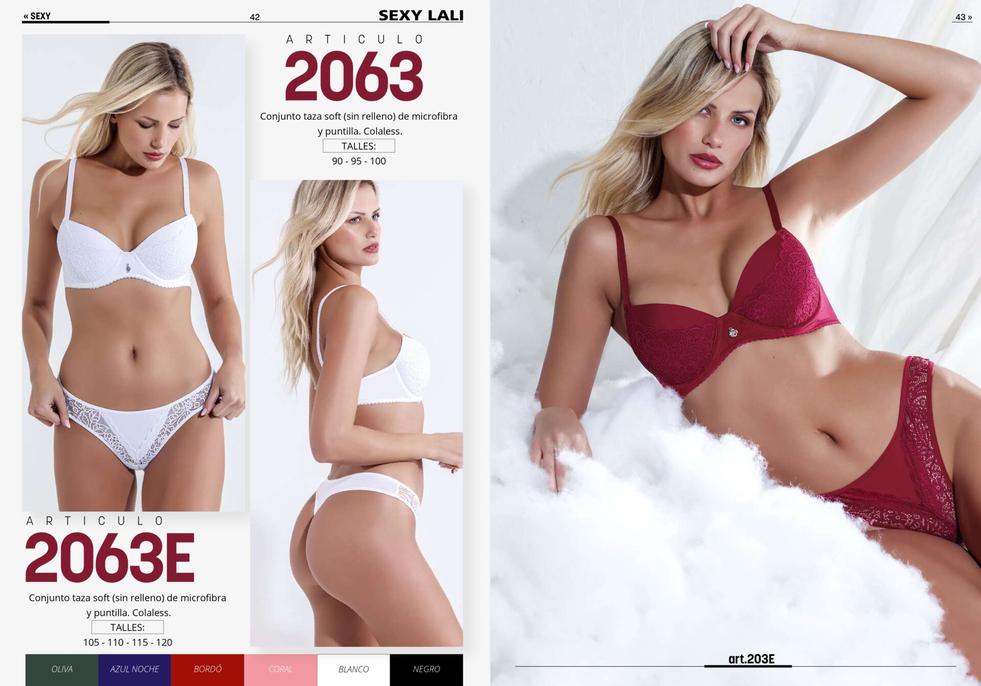 sexy-lali 2024 sexy 2063E blanco bordo