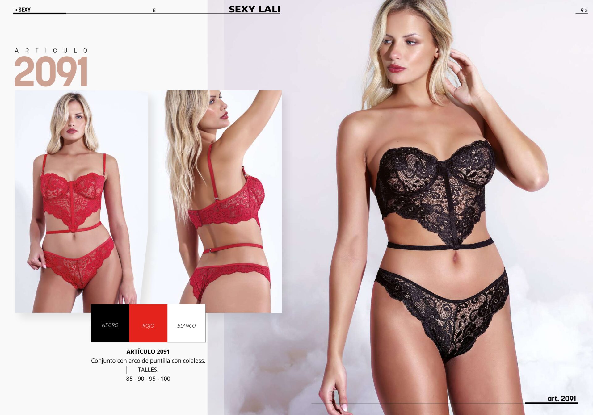 sexy-lali 2024 sexy 2091 rojo negro